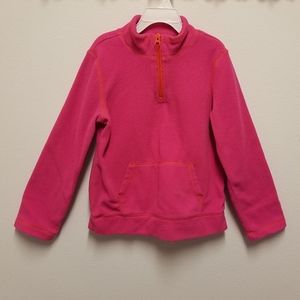 1989 PLACE- Pink Fleece Pullover. Size 7/8